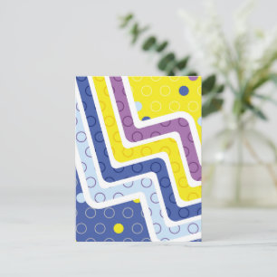 Cartes Pour Fêtes Annuelles Figures géométriques 5