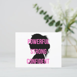 Cartes Pour Fêtes Annuelles Fille Boss Rose Noir