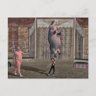 Cartes Pour Fêtes Annuelles Fille forte