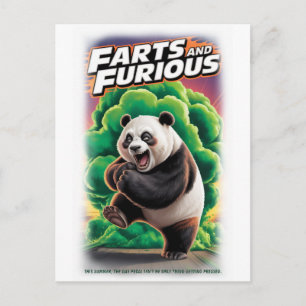 Cartes Pour Fêtes Annuelles Film de parodie coloré sur fond blanc