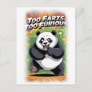 Cartes Pour Fêtes Annuelles Film de parodie drôle et coloré sur fond blanc