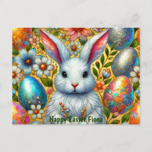 CARTES POUR FÊTES ANNUELLES FIONA ~ JOYEUX LAPIN DE PÂQUES ~