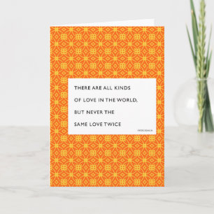 Cartes Pour Fêtes Annuelles Fitzgerald Toutes sortes d'amour Valentine