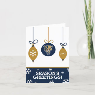 Cartes Pour Fêtes Annuelles FIU Panthers - Noël