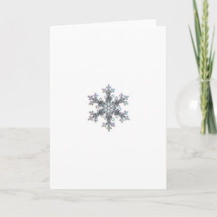 Cartes Pour Fêtes Annuelles Flacon de neige