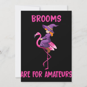 Cartes Pour Fêtes Annuelles Flamant rose Costume d'Halloween Flamingoween