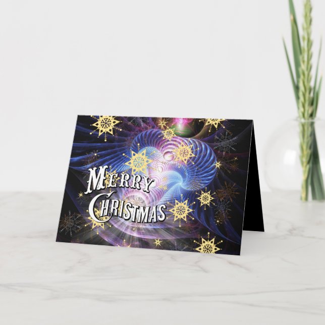 Cartes Pour Fêtes Annuelles Flambée d'énergie (Devant)