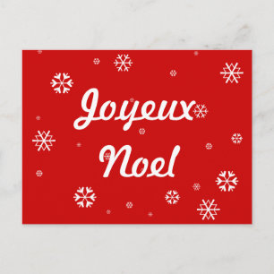 Cartes Pour Fêtes Annuelles Flammes de neige Joyeux Noel