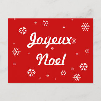 Cartes Pour Fêtes Annuelles Flammes de neige Joyeux Noel