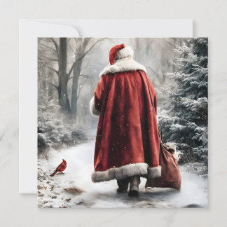 Cartes Pour Fêtes Annuelles Flat Christmas Card