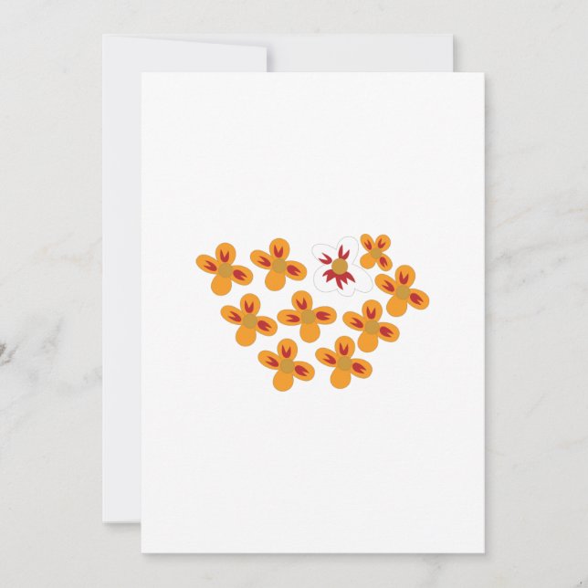 Cartes Pour Fêtes Annuelles Flat Holiday Card (Devant)