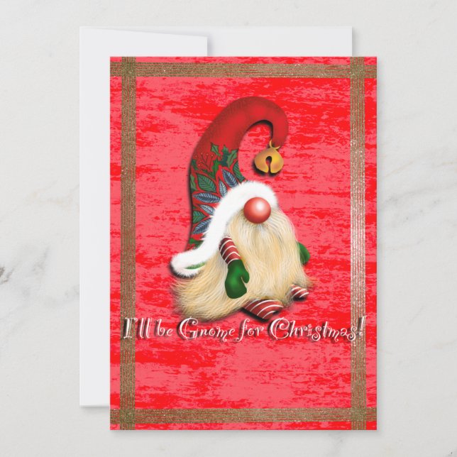 Cartes Pour Fêtes Annuelles Flat Holiday Card (Devant)