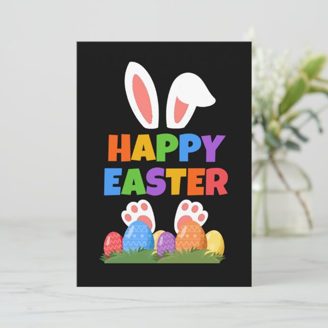 Cartes Pour Fêtes Annuelles Flat Holiday Card (Debout devant)