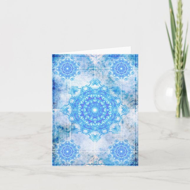 Cartes Pour Fêtes Annuelles Flèche de neige (Devant)
