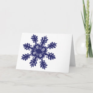 Cartes Pour Fêtes Annuelles Flèche de neige II