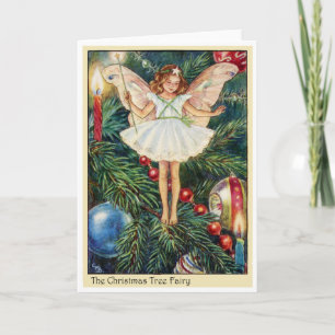 Cartes Pour Fêtes Annuelles Fleur d'arbre de Noël