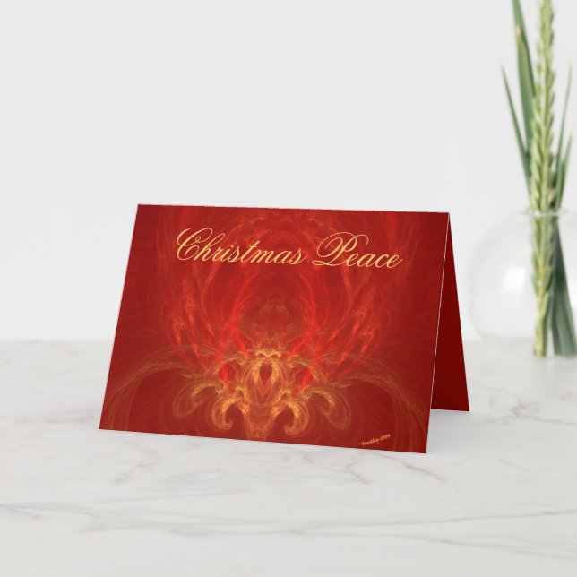 CARTES POUR FÊTES ANNUELLES FLEUR DE VACANCES (Devant)