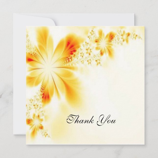 Cartes Pour Fêtes Annuelles Fleurs (Devant)