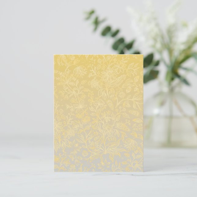 Cartes Pour Fêtes Annuelles Fleurs décoratives 20 (Debout devant)