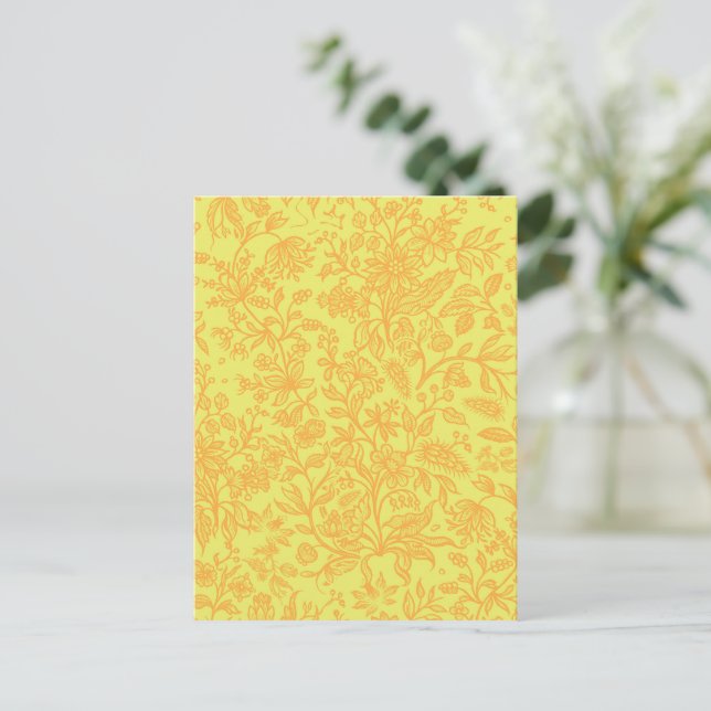 Cartes Pour Fêtes Annuelles Fleurs décoratives 3 (Debout devant)