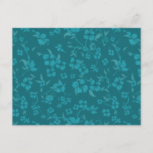 Cartes Pour Fêtes Annuelles Fleurs déplaisantes Motif 2