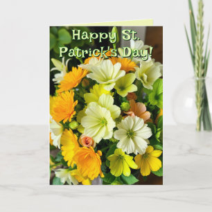 Cartes Pour Fêtes Annuelles Fleurs pour la Saint-Patrick