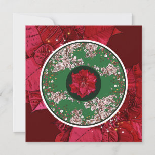 Cartes Pour Fêtes Annuelles Fleurs pour Noël