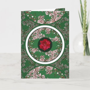 Cartes Pour Fêtes Annuelles Fleurs pour Noël