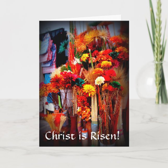 Cartes Pour Fêtes Annuelles Fleurs séchées - Vivid Marketplace Photos (Devant)