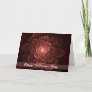 Cartes Pour Fêtes Annuelles Flor de Amor Valentine