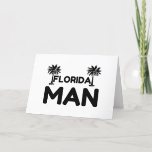 CARTES POUR FÊTES ANNUELLES FLORIDA MAN