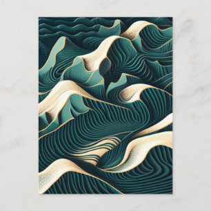 Cartes Pour Fêtes Annuelles Flowing harmony