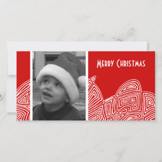 Cartes Pour Fêtes Annuelles Flurry Abstrait