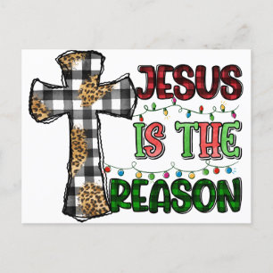 Cartes Pour Fêtes Annuelles Foi Jésus est la raison de Noël