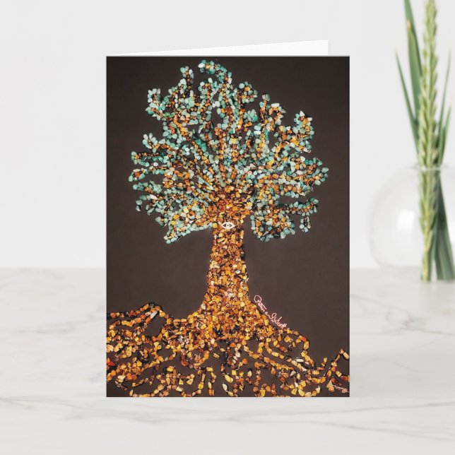 Cartes Pour Fêtes Annuelles Folded Holiday Card - Nubian Series I* (Devant)