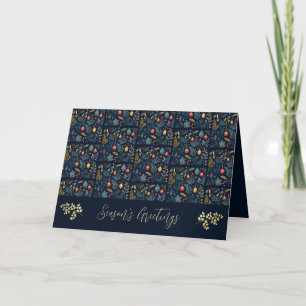 Cartes Pour Fêtes Annuelles Foliage de vacances