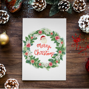 Cartes Pour Fêtes Annuelles Folithe simple 1 Photo Noël