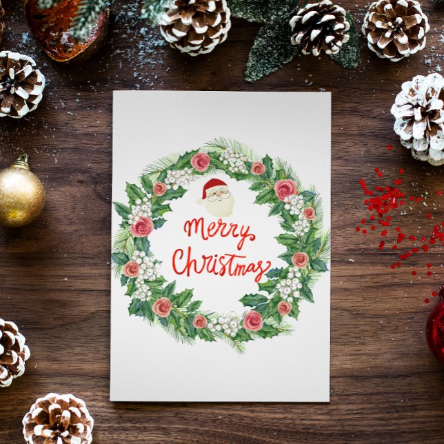 Cartes Pour Fêtes Annuelles Folithe simple 1 Photo Noël (Créateur téléchargé)