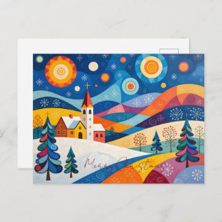 Cartes Pour Fêtes Annuelles Folksy Christmas