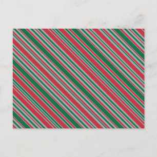 Cartes Pour Fêtes Annuelles Fond à rayures diagonales