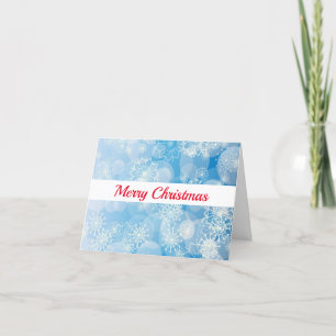 Cartes Pour Fêtes Annuelles Fond de flocon de neige