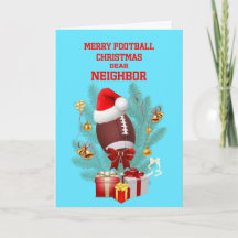 Football de Noël voisin