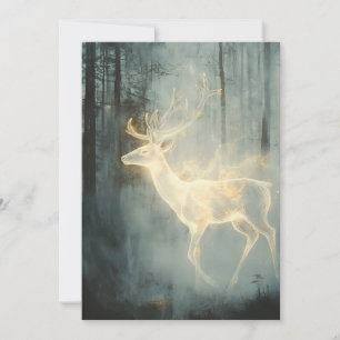 Cartes Pour Fêtes Annuelles Forest Guardian Deer Spirit