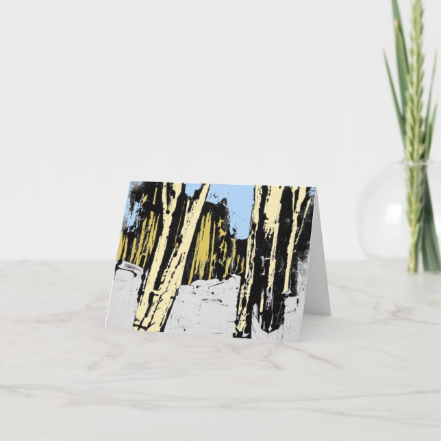 Cartes Pour Fêtes Annuelles Forêt d'hiver (Devant)