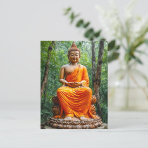 Cartes Pour Fêtes Annuelles Forêt du calme : Le sanctuaire de Bouddha