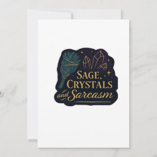 Cartes Pour Fêtes Annuelles Forêts mystiques, lunes et magie de fantaisie Whim