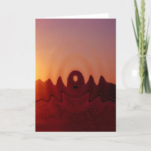 Cartes Pour Fêtes Annuelles Formations de l'Arizona