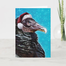 Cartes Pour Fêtes Annuelles Fou Vieux Noël Buzzard