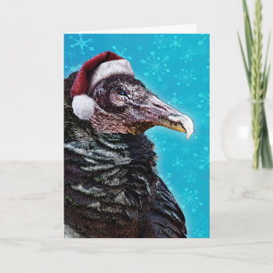 Cartes Pour Fêtes Annuelles Fou Vieux Noël Buzzard