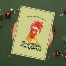 Fowl La La La La Chicken Joyeux Noël